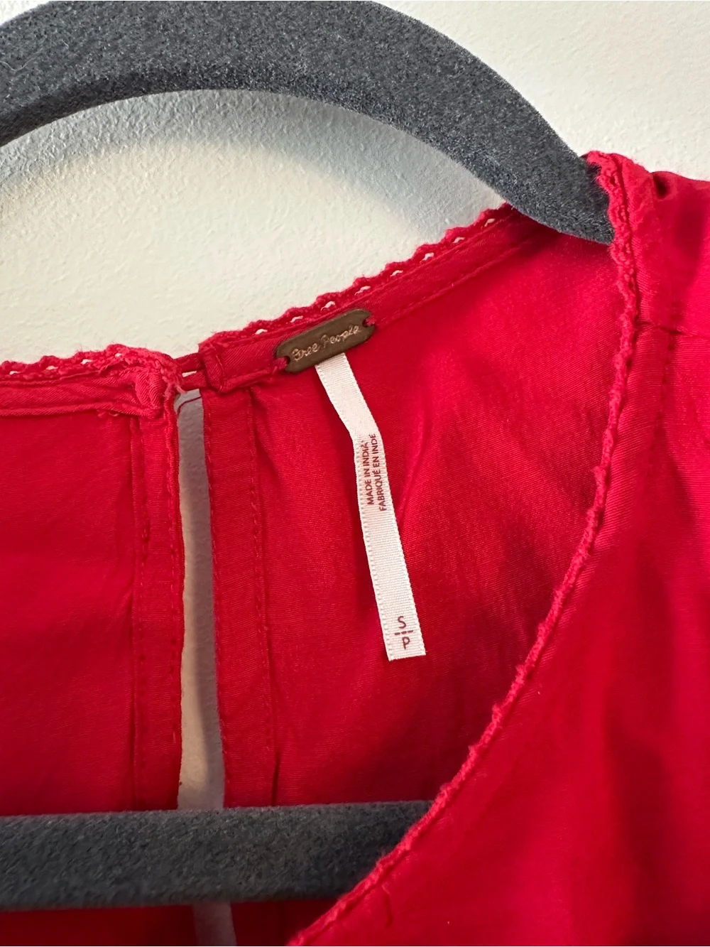 Free People feminine red